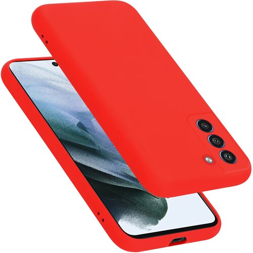 Cadorabo Ohi&scaron;je, združljiv s Samsungom v tekoči rdeči barvi - za&scaron;čitni pokrov iz fleksibilnega silikona TPU, (20695022) Cene