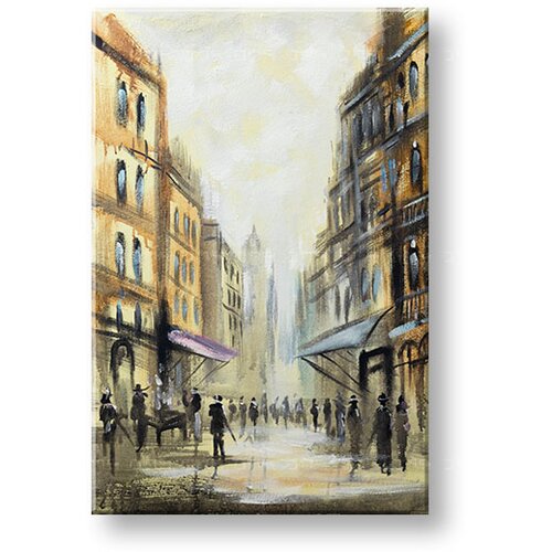  Naslikana slika na platnu mesto 1-delna 60x90 cm CFAZH6350E1 Slike