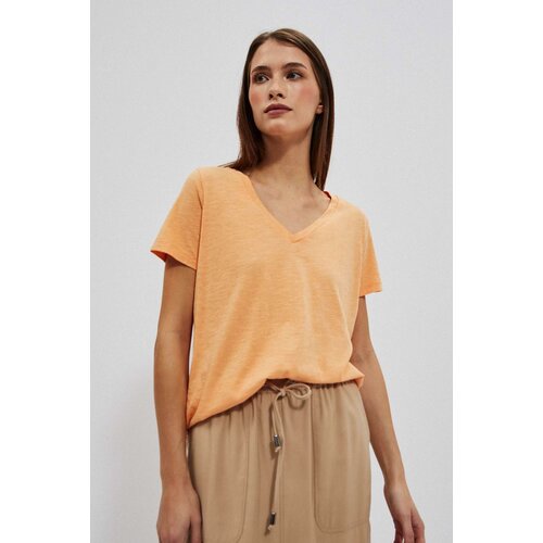 Moodo Women's T-Shirt L-Ts-4049 Peach Cene