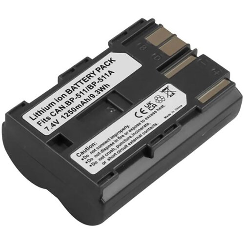 AVIZAR Baterija Li-ion za fotoaparat Canon DM-MV100X 7.4V 1250mAh združljiva z BP-511, (5000309884) Cene