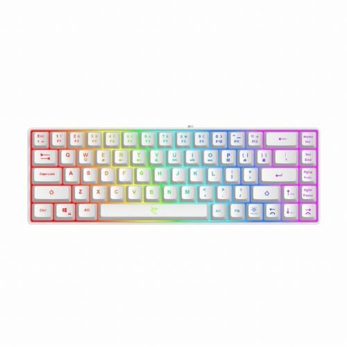 White Shark Tipkovnica USB GK-2201 RONIN-W-SLO bela Cene