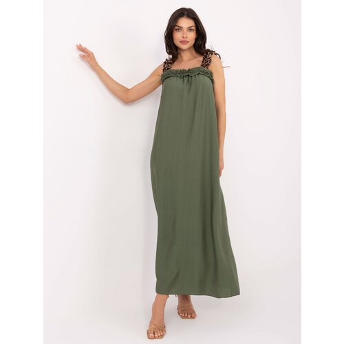 Italy Moda Dress-MI-SK-A6412.68-khaki Slike
