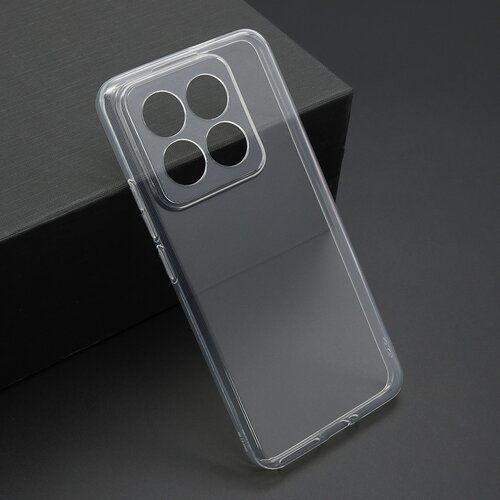  Maska za telefon ULTRA TANKI PROTECT silikon za Xiaomi 14 Pro providna (bela) Cene