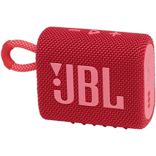 Jbl GO 3 Bluetooth prenosni zvočnik, rdeč