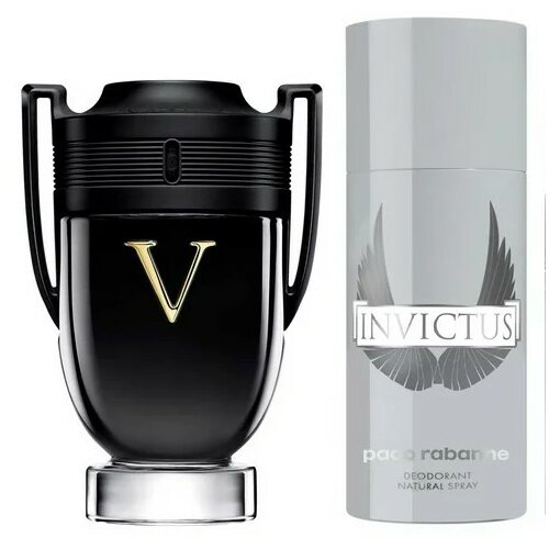 Paco Rabanne Parfemski set Invictus Victory, Edp 100 ml + dezodorans 150 ml Slike