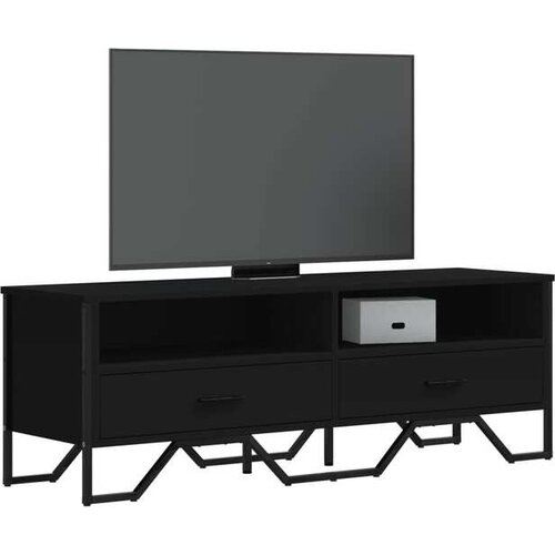 vidaXL ormarić crni 122 x 34 x 41 cm od konstruiranog drva Cijene