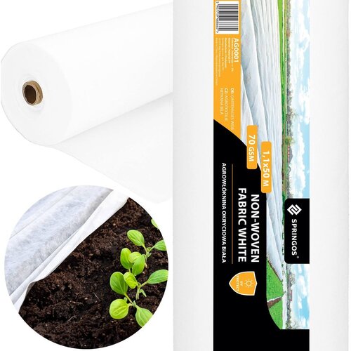  Pokrov agrotekstil bijeli 70 gsm 1,1 x 50 m Slike