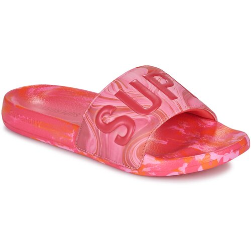 Superdry Natikači SANDALE PISCINE MARBRE Rožnata Cene