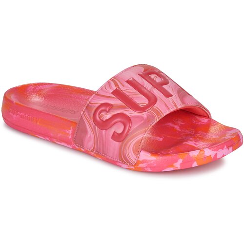Superdry SANDALE PISCINE MARBRE Ružičasta Slike