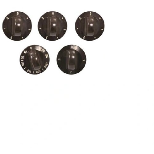 Gorenje Set bakaletnih dugmadi šporeta 0166120 Braon Cene