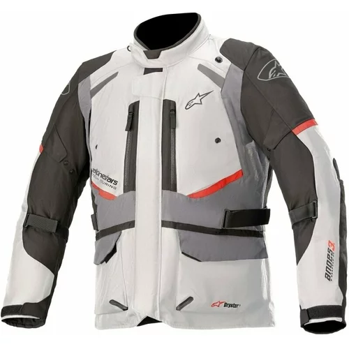 Alpinestars Andes V3 Drystar Jacket Ice Gray/Dark Gray L Tekstilna jakna