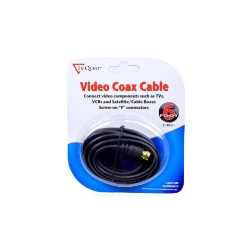 TriQuest Coaxial cable RG59 M/M 1.8m Slike