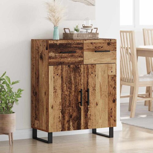 vidaXL Kreveta Staro drvo 69,5 x 34 x 90 cm Konstruirano drvo Cene