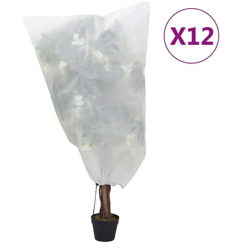  Navlake od flisa za biljke s vezicom 12 kom 70 g/m² 0 8 x 0 8 m Cijene