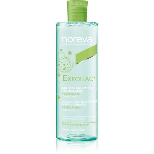 Noreva Exfoliac Micellar Water Cleanser čistilna micelarna voda z učinkom eksfoliacije 400 ml Cene