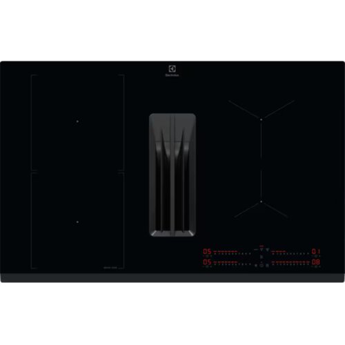 Electrolux Vgradna kuhalna plo&amp;scaron;ča z integrirano napo ECC8344 - - črna - &amp;Scaron; x G: 810 x 520 mm - 18,2 kg - 24 - Avtera Slike