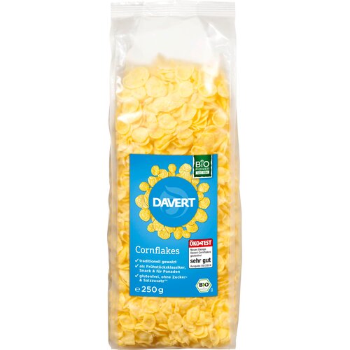 Davert Bio cornflakes bez glutena - 250 g Cijene