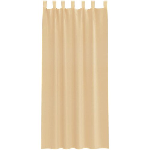 Voile zavjese s džepovima za &amp;scaron;ipke 2 kom boja pijeska Smeđa 140 x 260 cm Slike
