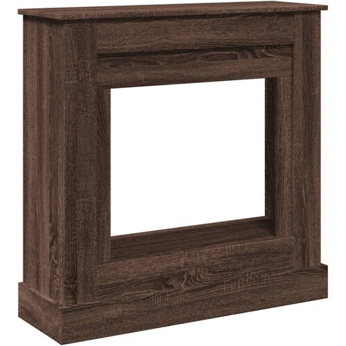  Okvir za kamin boja hrasta 90x30x90 cm od konstruiranog drva Slike