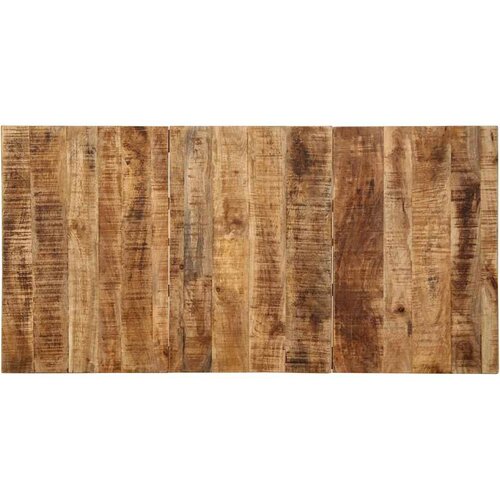  Blagovaonski stol 140 x 70 x 75 cm masivnog grubog drva manga Slike