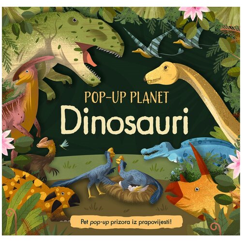 Lusio Knjiga Pop-up planet: Dinosauri Cijene