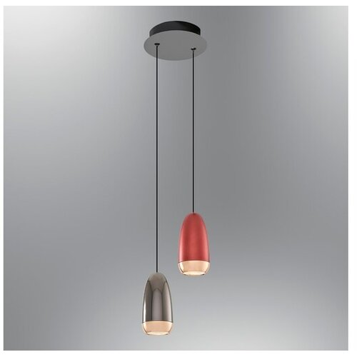 Opviq Luster 2804-2A-28, Crveno-siva Cijene