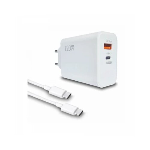 BAVIN Bavitel punjač 120W Usb A+ Type C + kabl Type C/Type Cbela KeKe-PD003 Slike