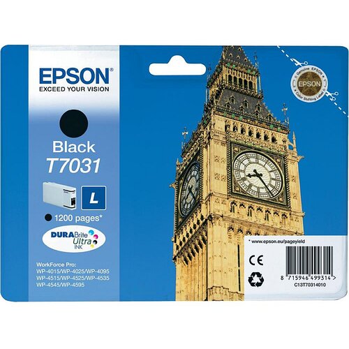 Epson kartuša T7031 (črna), original Cene