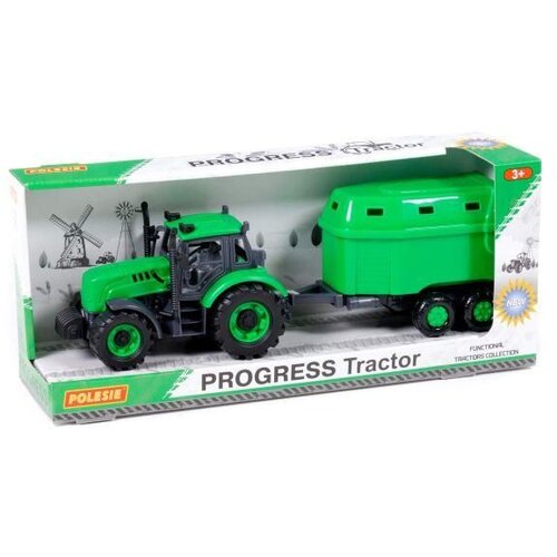 Polesie traktor sa prikolicom 91482/ zelena Slike