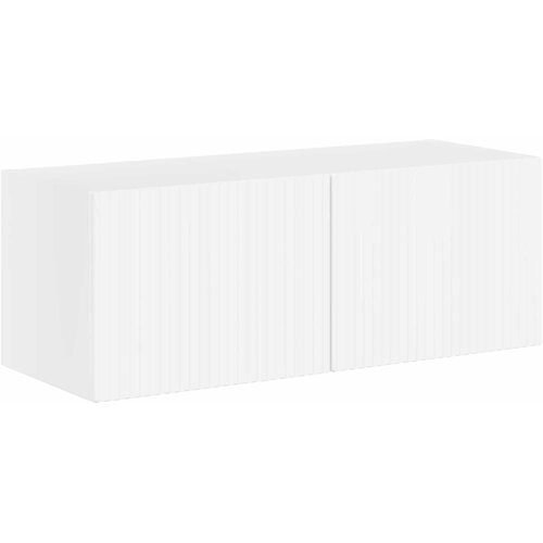  Set zidnog ormarića za TV Zidne 6 pcs Visoki sjaj bijela Slike