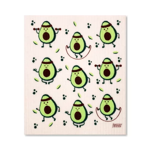 Groovy Goods spužvasta krpa "avocado"