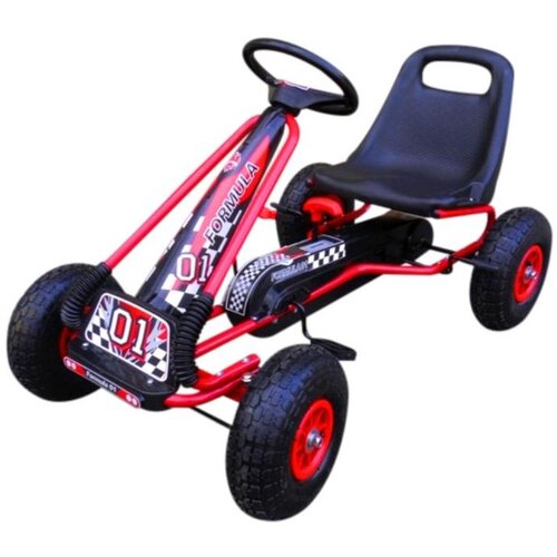  Dječji karting G1 na pedale crveni Slike