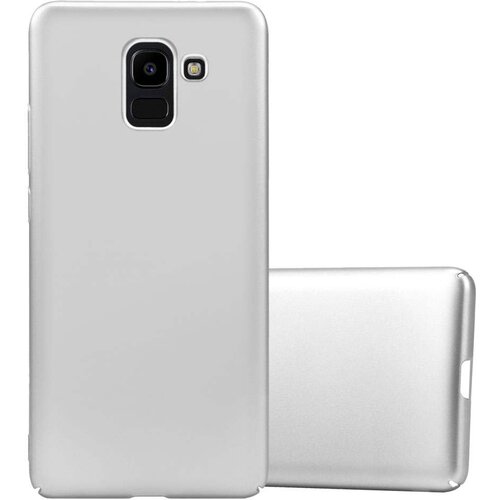 Cadorabo Case, združljiv s Samsungom v kovinskem srebru - trdi zaščitni pokrov v kovinskem videzu pred praskami in udarci, (20565627) Cene