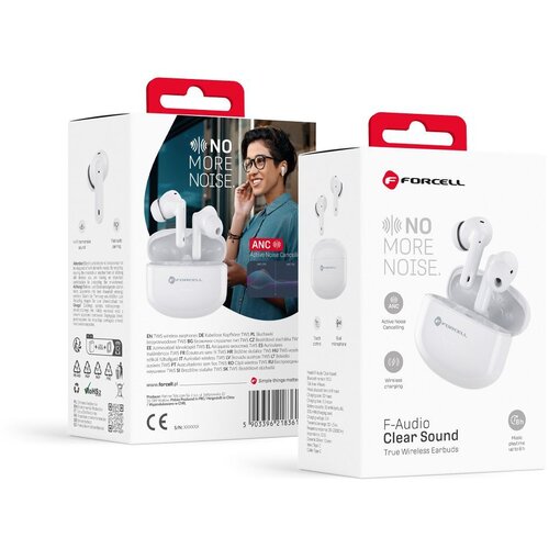 forcell bluetooth slušalice  f-audio clear sound bele Cene
