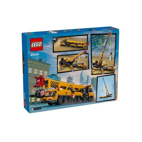 Lego 60409 Rumeni gradbeni žerjav Slike
