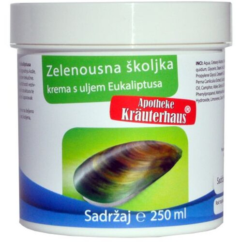Apotheke Kr&amp;auml;uterhaus Zelenousna &amp;scaron;koljka krema 250ml. Slike