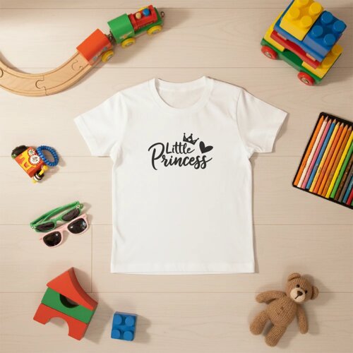 LITTLE PRINCESS Dečija majica Bela 04 Cene