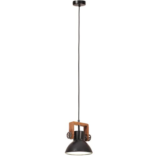  Industrijska viseća svjetiljka 25 W crna okrugla 19 cm E27 Slike