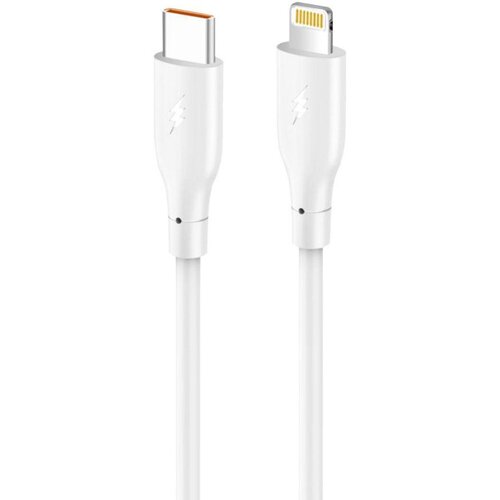 Konfulon Data kabl DC66/ 27W/ Type C na Lightning beli 1m Cene