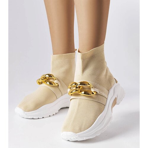 Gemre Beige sneakers with chain Baptiste Cijene