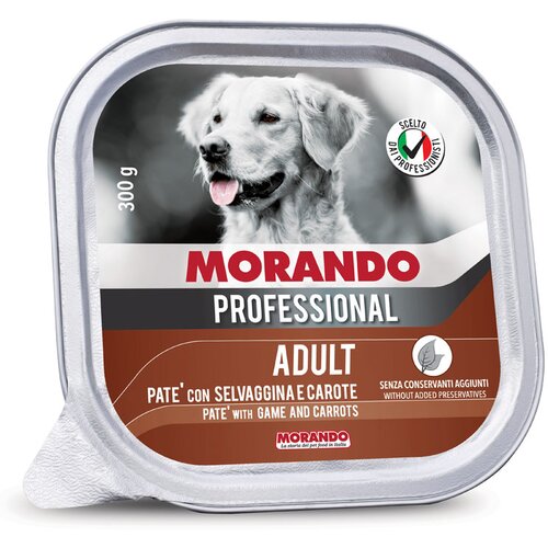 Morando Professional Adult Pate divljač i mrkva 300 g alu-pak Cene