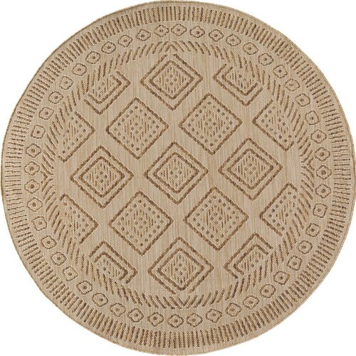 Ayyildiz Carpets Bež okrugao unutarnji i vanjski tepih &amp;oslash; 160 cm Mira 1452 &amp;ndash; Slike