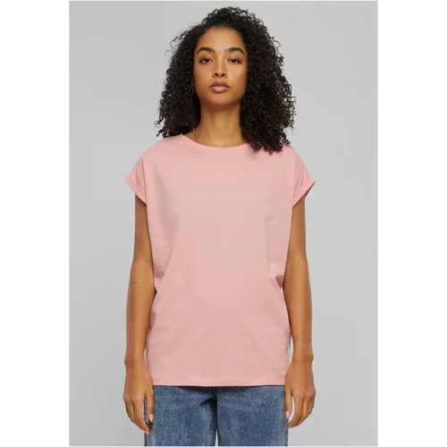 UC Ladies Women's Extended Shoulder Tee T-Shirt - Pink