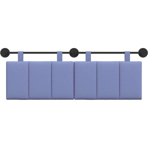  Držeće uzglavlje Zidne Traper plava 150 x 55 x 5 cm tkanina - Trapere plave boje 140 cm bez LED Slike