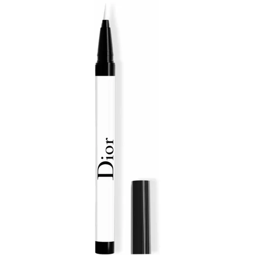 Dior Diorshow On Stage Liner tekući eyelineri u olovci vodootporno nijansa 001 Matte White 0,55 ml