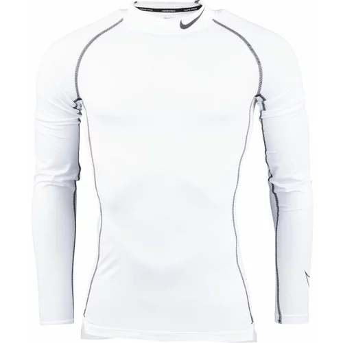 Nike NP DF TIGHT LS MOCK M Muška majica za trening, bijela