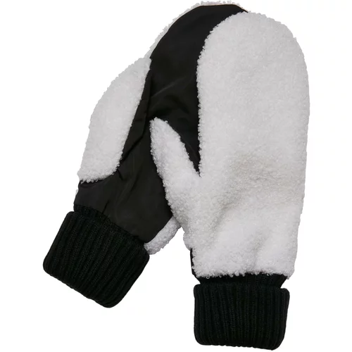 Urban Classics Accessoires Basic Sherpa Gloves black/offwhite