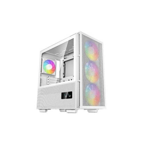 DeepCool Računalni&scaron;ko ohi&scaron;je CH560 Digital WH, E-ATX, ARGB, LCD, kaljeno steklo, belo Cene