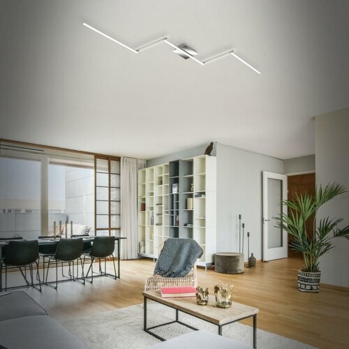 BRILO 3737-018-LED prigu&amp;scaron;iva stropna svetiljka SMART LED/24W/230V Wi-Fi Tuya+daljinski upravljač Slike