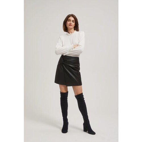 Moodo Artificial leather skirt Slike